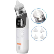 MOBI 70646 Automatic Nasal Aspirator With Adjustable Suction Level - White
