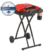 Coleman Portable Sportster 1-Burner Propane Grill with 11,000 BTUs, Red