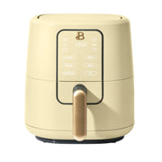 Made By Gather Beautiful 3 Qt Air Fryer with TurboCrisp Technology, EverGood Ceramic Nonstick Coating, Buttercream, Digital Touch Display, 29432