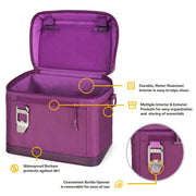 RTIC 15-Can Soft Cooler, Collapsible, Red, 16 Qt, with Removable Stainless Steel Bottle Opener