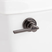 Signature Hardware SHGF100TLGM Greyfield Flush Handle, Gunmetal