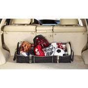 Rubbermaid Large Collapsible Cargo Organizer Bin Car Interior Organization Non-Slip Perfect, Black