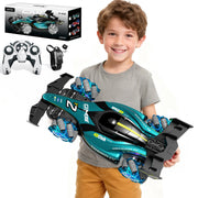 4DRC 4D-Y2 1:12 Scale 4WD RC Racing Car, Dual Motor, 2.4GHz Control, 360 Drift Wheels, Blue