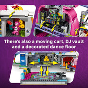 LEGO Fortnite Rave Cave Building Toy, 1963 Pieces, 6 Minifigures, Working Rollercoaster, Interactive Play Features, Ages 12+, 6588732