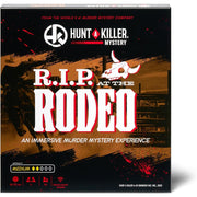 Hunt A Killer HAKRET6BD001 R.I.P at The Rodeo Solve a Murder of a Rodeo Clown Crime Solving Games