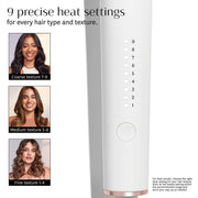 T3 Micro Switch Kit Classic Trio Curling Iron Set with 3 Interchangeable Ceramic Clip Barrels, 1