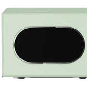 Magic Chef Retro Countertop Microwave, 0.7 Cu Ft, 700W, Mint Green, MC77CMM