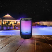 iHome IBT820BC PLAYGLOW+ Rechargeable Color Changing Waterproof Bluetooth Speaker with Mega Battery