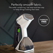 Steamfast Virtuoso Handheld Garment Steamer, 1000W, 10oz Removable Tank, Automatic Shut-Off, 30-Second Heat-Up, White, SF1-1003-43