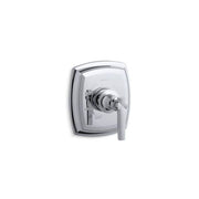Kohler TS16235-4-CP 1-Handle Tub & Shower Faucet Valve Trim with Lever Handle, Chrome Finish