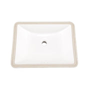 Gerber Plumbing 5015 412 FD SET Logan Square Petite Undercounter Lav, White