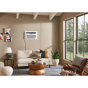 Frigidaire 12,000 BTU Window Air Conditioner and Dehumidifier, Cools up to 550 Sq. Ft., 3 Fan Speeds, Programmable Timer, Sleep Mode, Remote Control, White