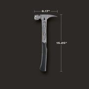 Stiletto TIB14RSC TiBone 14 Oz. Smooth-Face Mini Framing Hammer with Titanium Handle