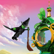 LEGO 6512680 Wicked Welcome to Emerald City Collectible Toy, Dollhouse Playset w/Glinda & Elphaba Mini Dolls, 75684