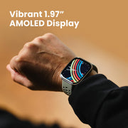 Amazfit Bip 6 Smartwatch, 1.97-Inch AMOLED Display, 14-Day Battery, GPS with Multi-Satellite Navigation, 140+ Workout Modes, Health and Fitness Tracker, 5 ATM Water-Resistant, Red
