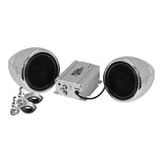 Boss Audio Systems, Inc. MC420B Chrome 600 watt Motorcycle/ATV Sound System