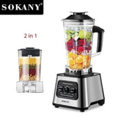 Sokany SK999 Professional Blender 68oz+17oz Capacity 1 Piece