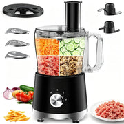 Sweet Food Processor and Vegetable Chopper, 600W Motor, 10.5 Cup BPA-Free Bowl, 5 Blades, 3 Modes, Black, 12558684