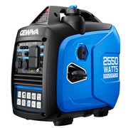 Gewna 2550W Gas Inverter Generator, Blue