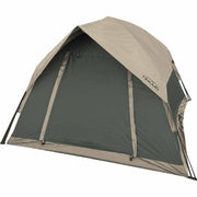 Tekari El Capitan Four Person Instant Up Tent, Green, 30 Second Setup, Weather-Resistant, Fits Queen Size Air Mattress