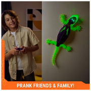 HEX BOTS Glow-in-the-Dark Wall Crawler Gecko, Robot Toys