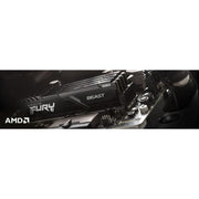 Kingston FURY Beast DDR4 Memory Kit, 128GB (4x32GB), 3200MHz, CL16, Black, KF432C16BBK4/128