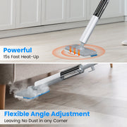 VAVSEA Steam Mop, Floor Steamer with 4 Washable Pads, Carpet - Water Tank Capacity: 350ml