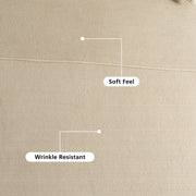 Mainstays Garment Washed Stripe Quilt, King, Beige, Soft Microfiber