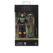 Hasbro Star Wars Black Series Boba Fett 6 Inch Collectible Action Figure with Removable Helmet, Blaster, Rifle, and Jetpack