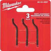Milwaukee Tool 48-22-4257 Replacement Reaming Blades (3-Pack)