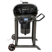 LOCO 22 in. SmartTemp Kettle Charcoal Grill in Black with Stand