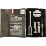 Vineyard Supply Company VSC-PWO-01 1989 Professional Wine Opener Rose Gold 5 Piece Box Set