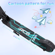 RCB R15 Lightweight & Foldable 12.5Mph Electric Scooter, Blue