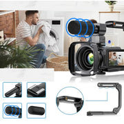 VAFOTON VAF-254 4K Video Camera Camcorder UHD 48MP Wifi