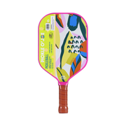 Pickle O'Joe PKJ213-TRPL Lightweight Fiberglass Pickleball Paddle USAPA Approved, Tropical