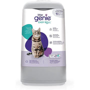 Litter Genie Easy Roll Pail  Cat Litter Disposal System  Ultimate Odor Control  Includes 1 Refill