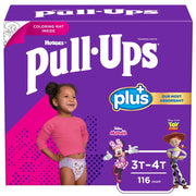 Pull-Ups Girls' Learning Designs Training Pants, 3T-4T 112Ct