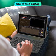 ZZB CP20TK 2 In 1 Tablet 10 Inch Android 11.0 With Keyboard Case Mouse Stylus 4GB RAM 64GB ROM