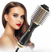 NEXPURE SM-5368 Ceramic Titanium Barrel 4 in 1 Hair Dryer Brush