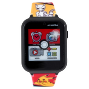 Pokemon POK4334WM iTime Unisex Child Smart Watch with Silicone Strap and Red Case 42mm