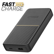 OtterBox 78-80691 Fast Charge Power Bank 15,000 mAh, Black