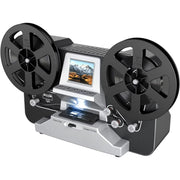 DIGITNOW M127-Silver 8mm & Super 8 Reels to Digital MovieMaker Film Scanner Converter Convert 3 inch and 5 inch 8mm Super 8 Film reels into Digital with 32 GB SD Card