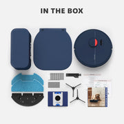 Bobsweep Dustin Self-Emptying Robot Vacuum & Mop with 100-Day Dock