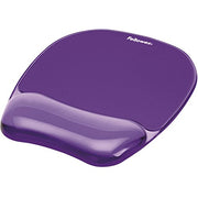 Fellowes 91441 Gel Crystal Mouse Pad with Wrist Rest
