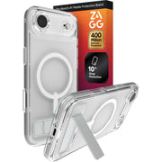 ZAGG Clear Snap with Kickstand Phone Case for Apple iPhone Air, Clear, MagSafe Compatible