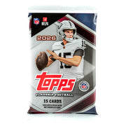 Topps 2026 Football Trading Cards Mega Box