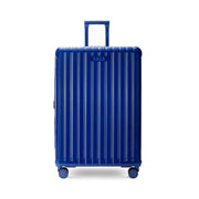 iFLY Odyssey 20in Hardside Carry-On Luggage, Lightweight ABS/PC Shell, 360 Spinner Wheels, TSA Lock, Expandable, Front Pocket Organizer, Navy