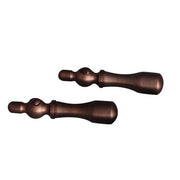 Barclay Elephant Spout Tub Deck Faucet with Handheld Shower Hose Mounts Metal Lever Handles Oil Rubbed Bronze