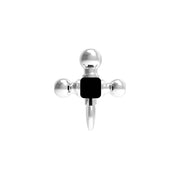 Hyper Tough Towing Hitch Ball Mount with 1-7/8 in, 2 in, 2-5/16 in Balls and Hook, Steel, Class V, Black