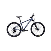 Ozark Trail 27.5 Mountain Bike, Medium Frame, Blue, Shimano 8-Speed, Dual Mechanical Disc Brakes